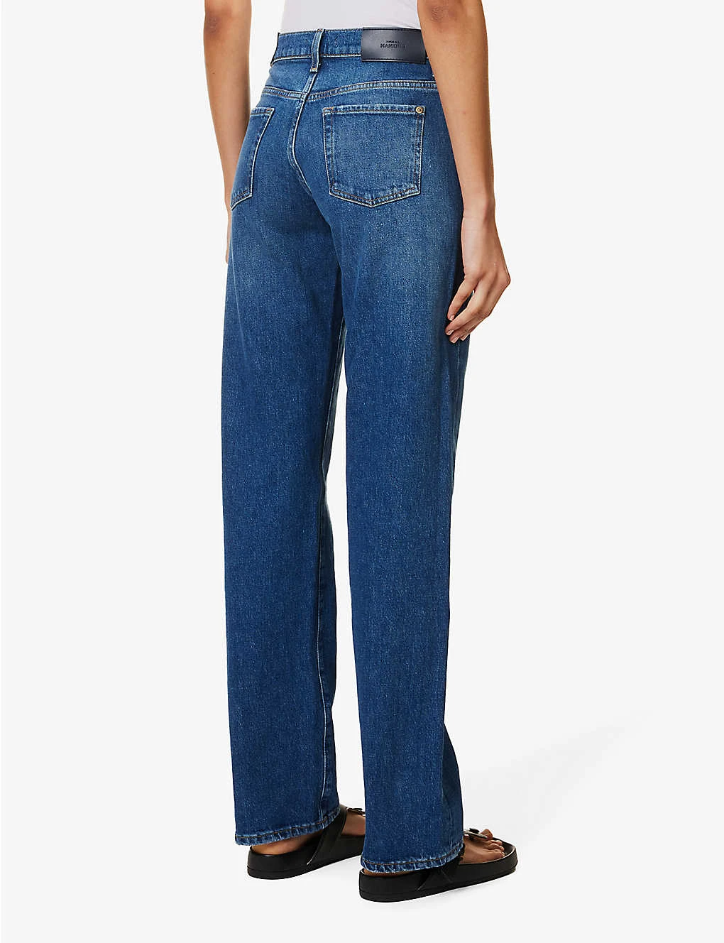 7 For All Mankind Tess Straight-leg High-rise Stretch-denim Jeans 6 7 For All Mankind Tess Straight-leg High-rise Stretch-denim Jeans - Image 4