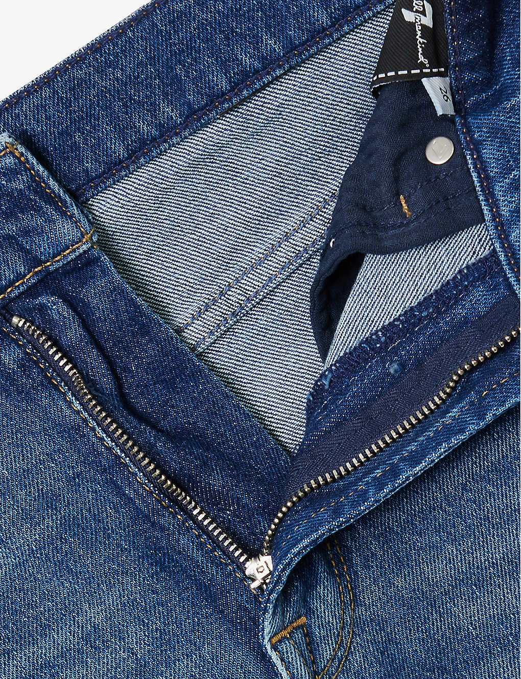 7 For All Mankind Tess Straight-leg High-rise Stretch-denim Jeans 9 7 For All Mankind Tess Straight-leg High-rise Stretch-denim Jeans - Image 7