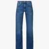 7 For All Mankind Tess Straight-leg High-rise Stretch-denim Jeans -Default Template 2 R04152111 EXPLORER M