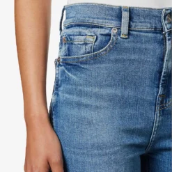 7 For All Mankind Slim Kick Mid-rise Stretch-denim Jeans -Default Template 2 R04152116 SLIMILLUSIONWITHIN ALT04