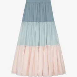 Zadig & Voltaire Jovela Elasticated-waist Flared-cut Cotton Maxi Skirt