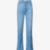 Paige Leenah Wide-leg High-rise Stretch-denim Jeans 2 Paige Leenah Wide-leg High-rise Stretch-denim Jeans -Default Template 2 R04153159 PEACEOUT M