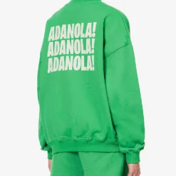 Resort Logo-print Cotton-jersey Sweatshirt -Default Template 2 R04153624 KELLYGREEN ALT03