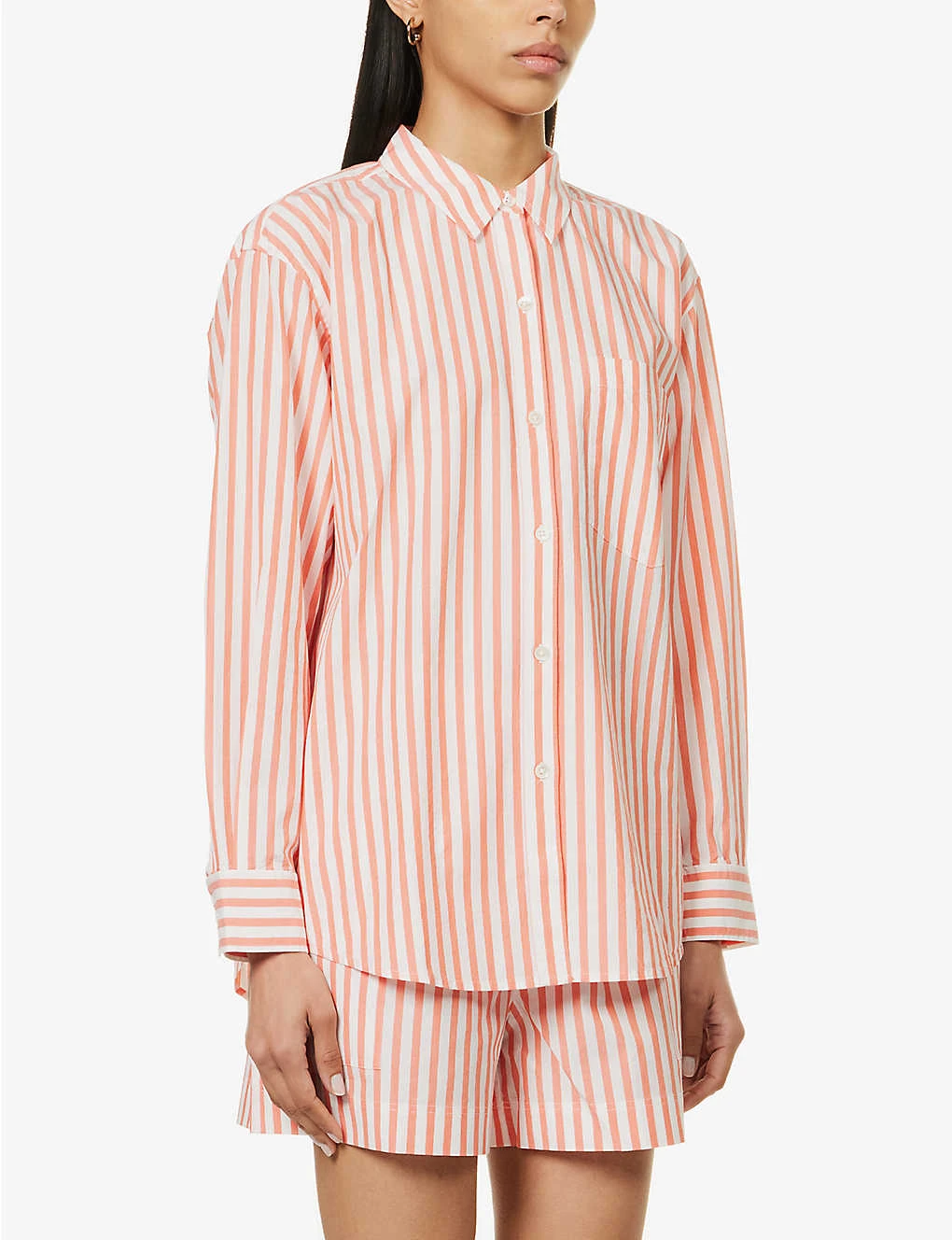 RAILS Arlo Striped Regular-fit Cotton-blend Shirt 5 RAILS Arlo Striped Regular-fit Cotton-blend Shirt - Image 3