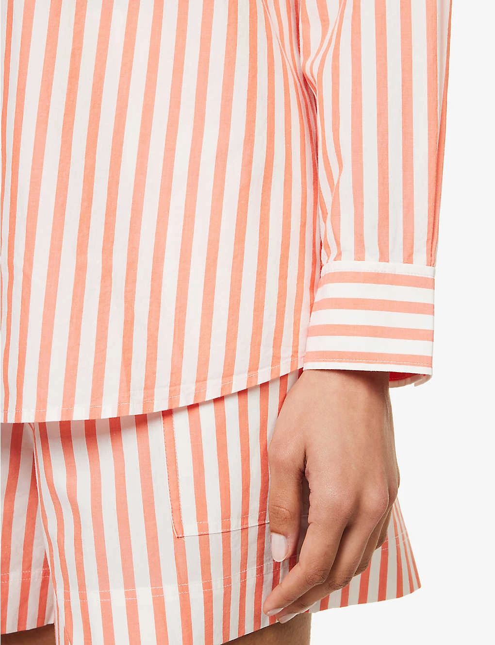 RAILS Arlo Striped Regular-fit Cotton-blend Shirt 8 RAILS Arlo Striped Regular-fit Cotton-blend Shirt - Image 6