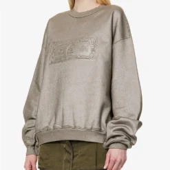 ALEXANDER WANG Dollar Bill Graphic-print Cotton-jersey Sweatshirt 9 ALEXANDER WANG Dollar Bill Graphic-print Cotton-jersey Sweatshirt -Default Template 2 R04160694 SANCTUARY ALT02