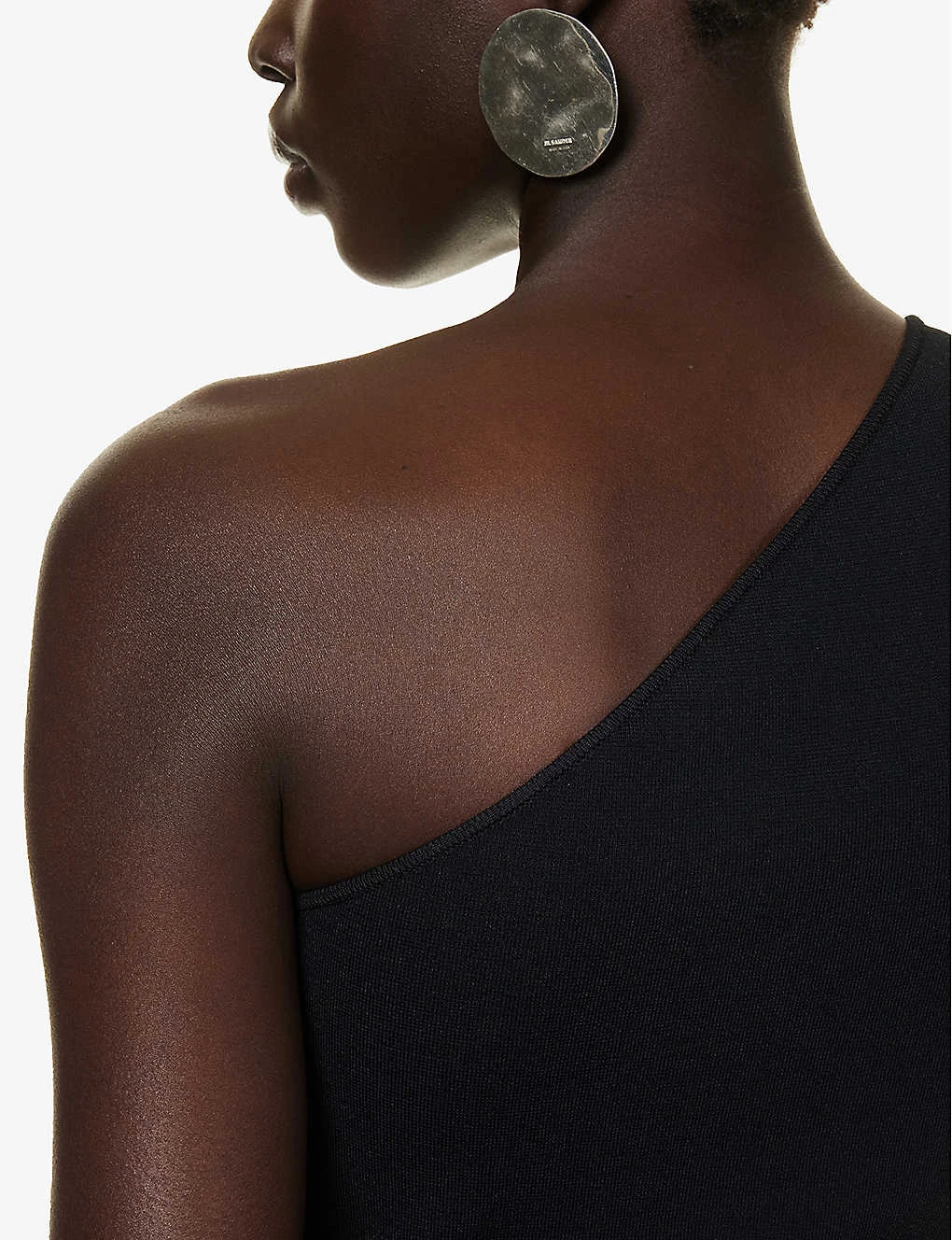 STELLA MCCARTNEY Asymmetric-neck Exposed-shoulder Knitted Jumpsuit 8 STELLA MCCARTNEY Asymmetric-neck Exposed-shoulder Knitted Jumpsuit - Image 6