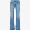 CITIZENS OF HUMANITY Isola Faded Flared Mid-rise Stretch-denim Jeans -Default Template 2 R04164586 PEGASUSMDINDIGO M