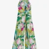 Ted Baker Floral-print Halterneck Woven Jumpsuit -Default Template 2 R04165580 GREEN M