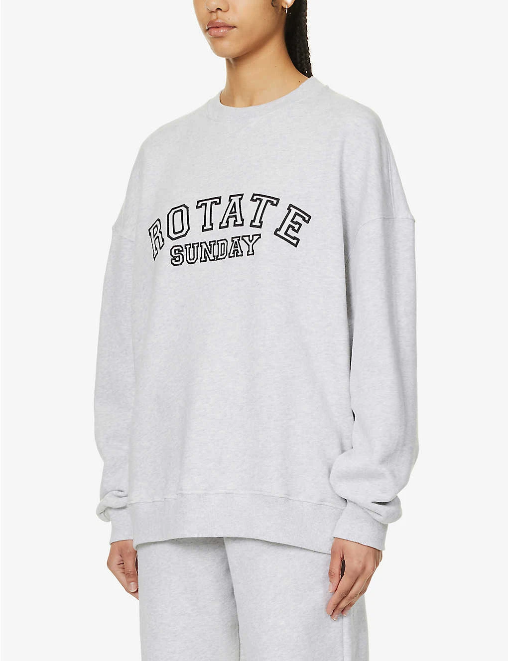 Logo-embroidered Organic-cotton Sweatshirt 5 Logo-embroidered Organic-cotton Sweatshirt - Image 3