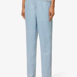 GOOD AMERICAN Good '90s Straight-leg Mi-rise Denim-blend Jeans -Default Template 2 R04166600 INDIGO498 ALT03