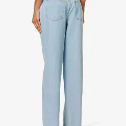 GOOD AMERICAN Good '90s Straight-leg Mi-rise Denim-blend Jeans -Default Template 2 R04166600 INDIGO498 ALT04