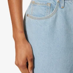 GOOD AMERICAN Good '90s Straight-leg Mi-rise Denim-blend Jeans -Default Template 2 R04166600 INDIGO498 ALT05