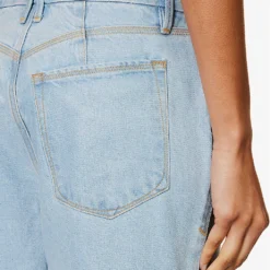 GOOD AMERICAN Good '90s Straight-leg Mi-rise Denim-blend Jeans -Default Template 2 R04166600 INDIGO498 ALT06