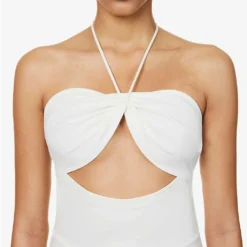 Halterneck Cut-out Woven Jumpsuit -Default Template 2 R04167252 WHITE ALT04