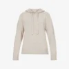Virgola Relaxed-fit Cashmere Knitted Hoody -Default Template 2 R04167359 ECRU M