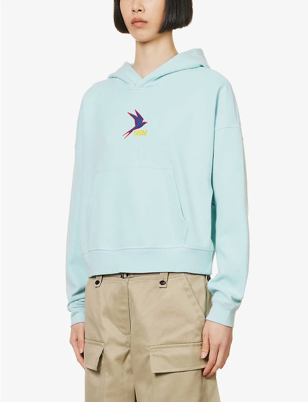 Exclusive Unisex Kria Logo-embroidered Organic Cotton And Recycled Polyester-blend Hoody 5 Exclusive Unisex Kria Logo-embroidered Organic Cotton And Recycled Polyester-blend Hoody - Image 3