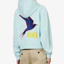 Exclusive Unisex Kria Logo-embroidered Organic Cotton And Recycled Polyester-blend Hoody 10 Exclusive Unisex Kria Logo-embroidered Organic Cotton And Recycled Polyester-blend Hoody -Default Template 2 R04168671 BLUE ALT03