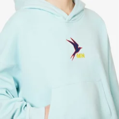 Exclusive Unisex Kria Logo-embroidered Organic Cotton And Recycled Polyester-blend Hoody 11 Exclusive Unisex Kria Logo-embroidered Organic Cotton And Recycled Polyester-blend Hoody -Default Template 2 R04168671 BLUE ALT04