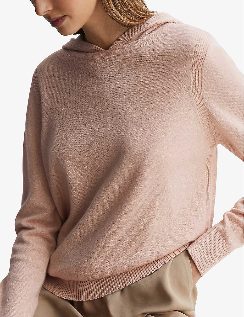 Reiss Agnes Relaxed-fit Wool-blend Hoody 5 Reiss Agnes Relaxed-fit Wool-blend Hoody - Image 3