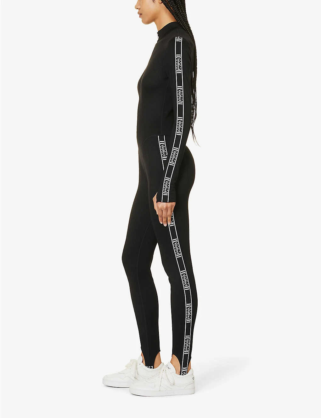 Wolford Thermal Brand-tape Stretch-woven Jumpsuit 4 Wolford Thermal Brand-tape Stretch-woven Jumpsuit - Image 2