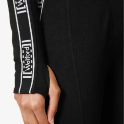 Wolford Thermal Brand-tape Stretch-woven Jumpsuit 12 Wolford Thermal Brand-tape Stretch-woven Jumpsuit -Default Template 2 R04171473 BLACK ALT04