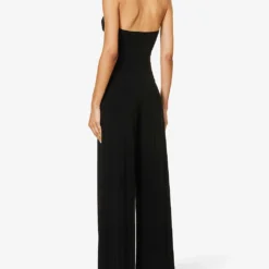 Norma Kamali Cayla Straight-leg Stretch-woven Jumpsuit 10 Norma Kamali Cayla Straight-leg Stretch-woven Jumpsuit -Default Template 2 R04179607 BLACK ALT03