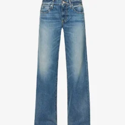 Mica Wide-leg Mid-rise Jeans