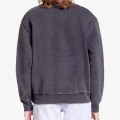 THE KOOPLES Graphic-print Relaxed-fit Cotton Sweatshirt 10 THE KOOPLES Graphic-print Relaxed-fit Cotton Sweatshirt -Default Template 2 R04187729 BLACKWASHED ALT03