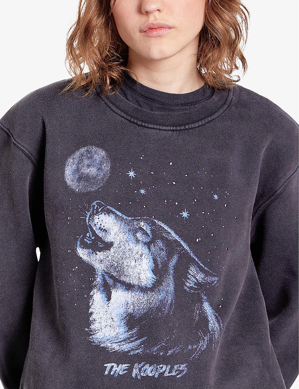 THE KOOPLES Graphic-print Relaxed-fit Cotton Sweatshirt 7 THE KOOPLES Graphic-print Relaxed-fit Cotton Sweatshirt - Image 5