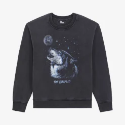 THE KOOPLES Graphic-print Relaxed-fit Cotton Sweatshirt