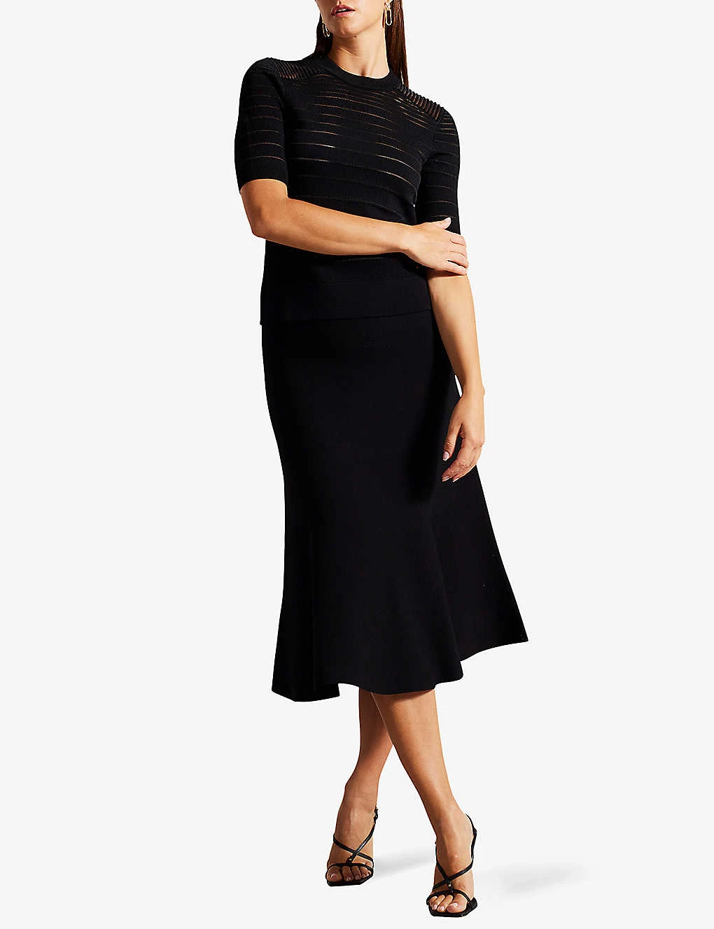 Ted Baker Kahlen Crew-neck Short-sleeve Knitted T-shirt 4 Ted Baker Kahlen Crew-neck Short-sleeve Knitted T-shirt - Image 2