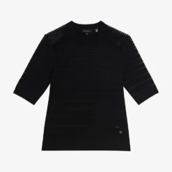 Ted Baker Kahlen Crew-neck Short-sleeve Knitted T-shirt