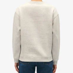 CLAUDIE PIERLOT Toy Logo-embroidered Long-sleeve Cotton-jersey Sweatshirt -Default Template 2 R04189975 NOIRGRIS ALT03