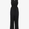 Whistles Danny Shirred-waist Sleeveless Linen Jumpsuit -Default Template 2 R04190959 BLACK M