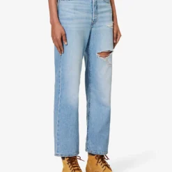 Levis Ribcage Straight-leg High-rise Jeans 11 Levis Ribcage Straight-leg High-rise Jeans -Default Template 2 R04191355 Z5993MEDIUMINDIGO ALT02