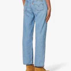 Levis Ribcage Straight-leg High-rise Jeans 12 Levis Ribcage Straight-leg High-rise Jeans -Default Template 2 R04191355 Z5993MEDIUMINDIGO ALT03