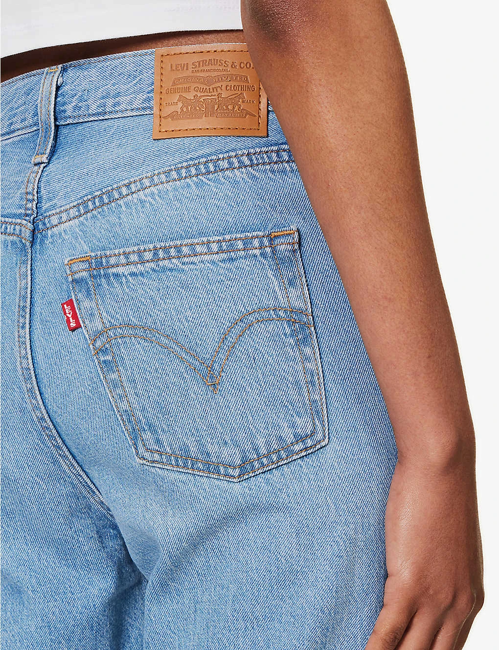 Levis Ribcage Straight-leg High-rise Jeans 7 Levis Ribcage Straight-leg High-rise Jeans - Image 5