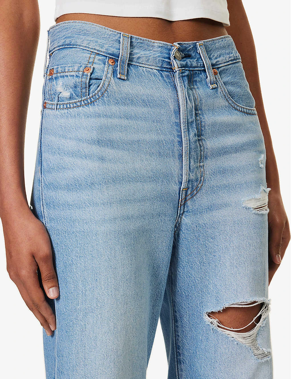 Levis Ribcage Straight-leg High-rise Jeans 8 Levis Ribcage Straight-leg High-rise Jeans - Image 6