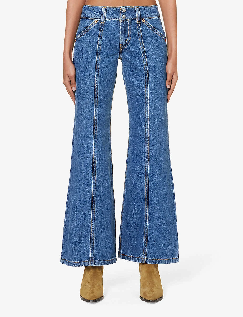 Levis Noughties Flared-leg Mid-rise Jeans 5 Levis Noughties Flared-leg Mid-rise Jeans - Image 3