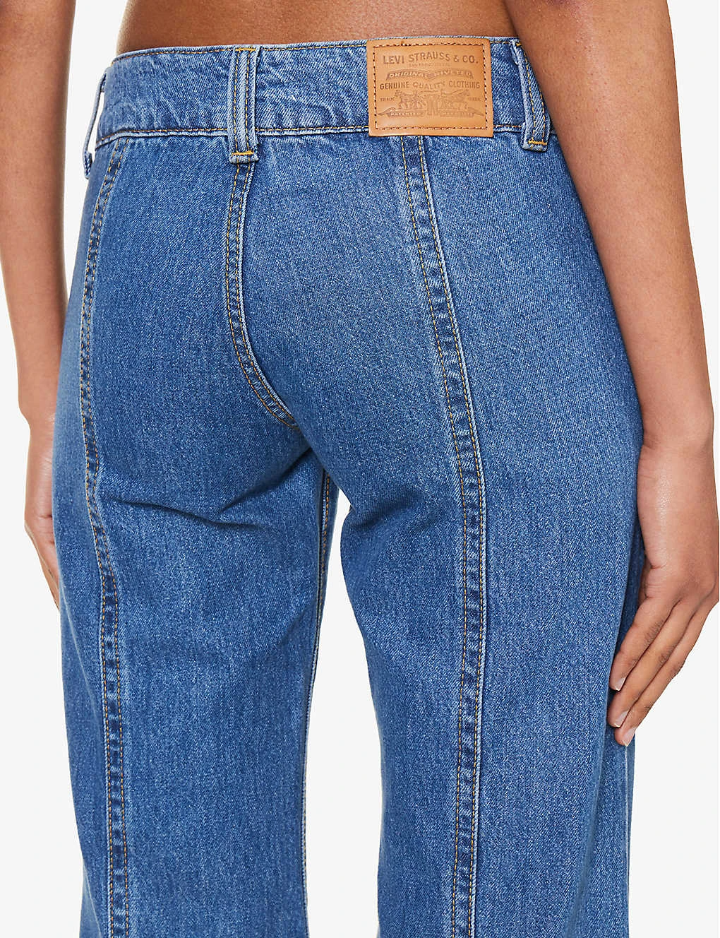 Levis Noughties Flared-leg Mid-rise Jeans 8 Levis Noughties Flared-leg Mid-rise Jeans - Image 6