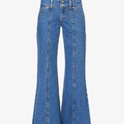 Levis Noughties Flared-leg Mid-rise Jeans