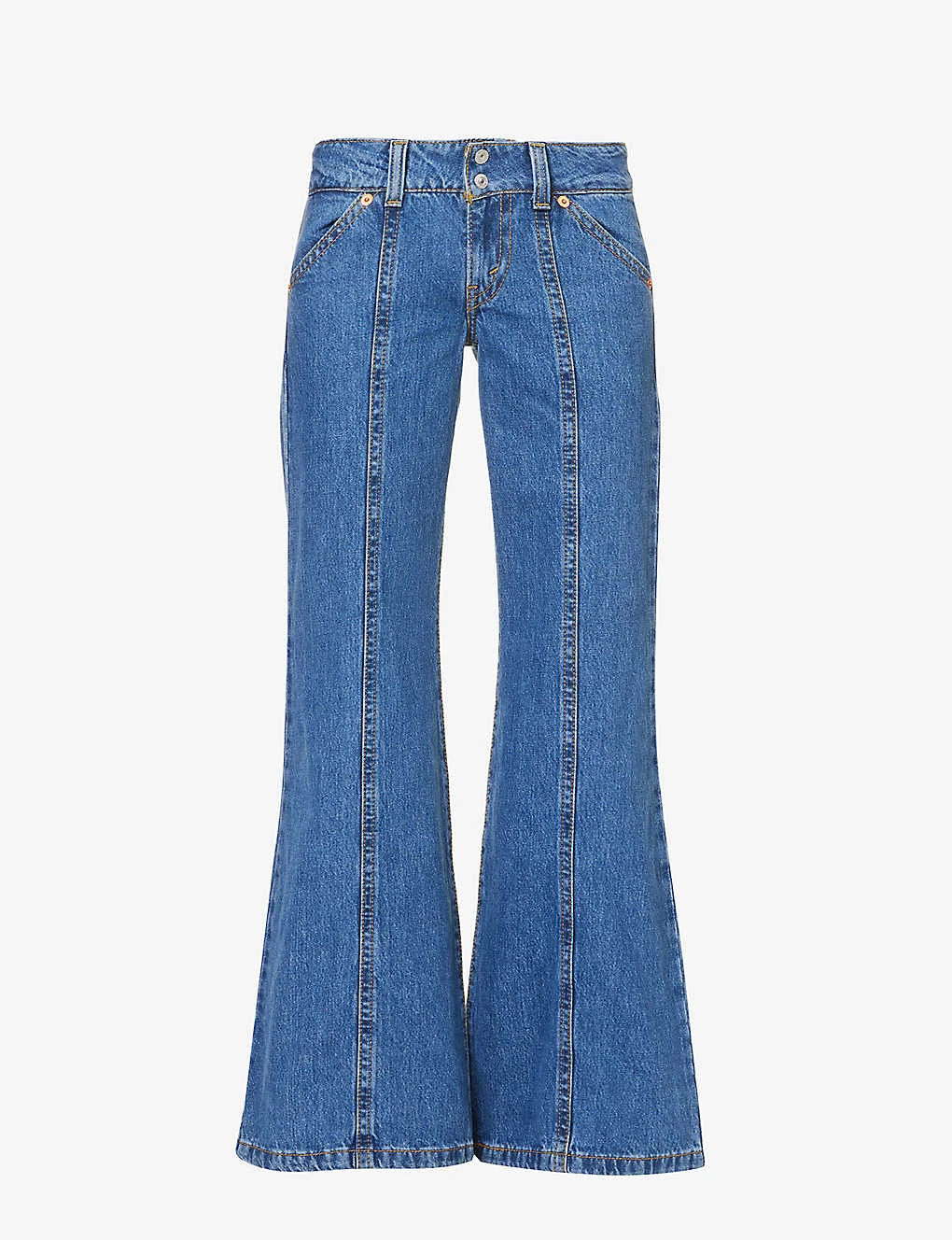 Levis Noughties Flared-leg Mid-rise Jeans 3 Levis Noughties Flared-leg Mid-rise Jeans