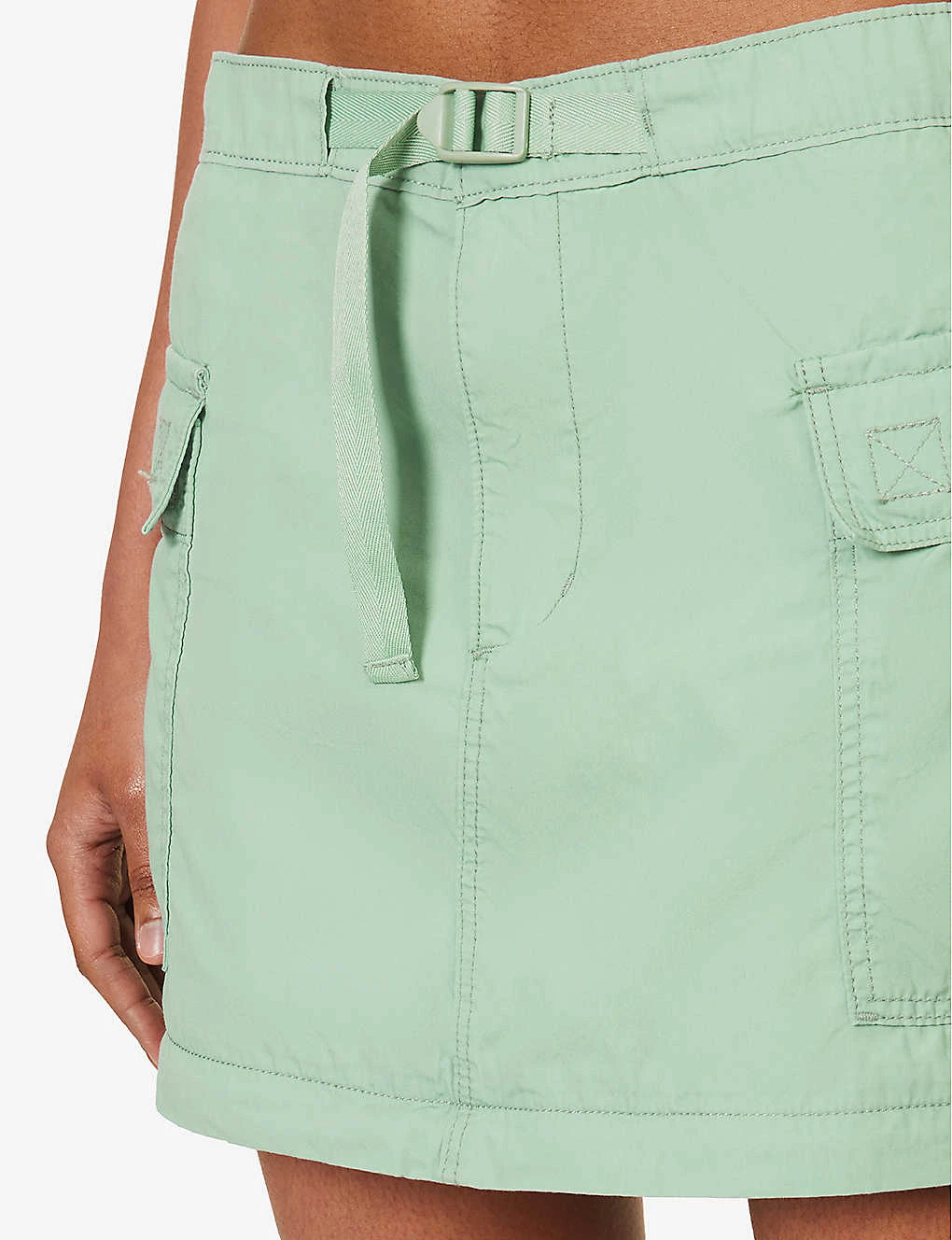 Levis Convertible Zipped Cotton-poplin Cargo Skirt 7 Levis Convertible Zipped Cotton-poplin Cargo Skirt - Image 5