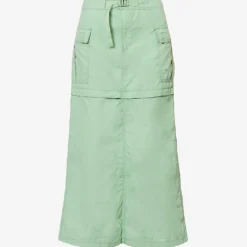 Levis Convertible Zipped Cotton-poplin Cargo Skirt