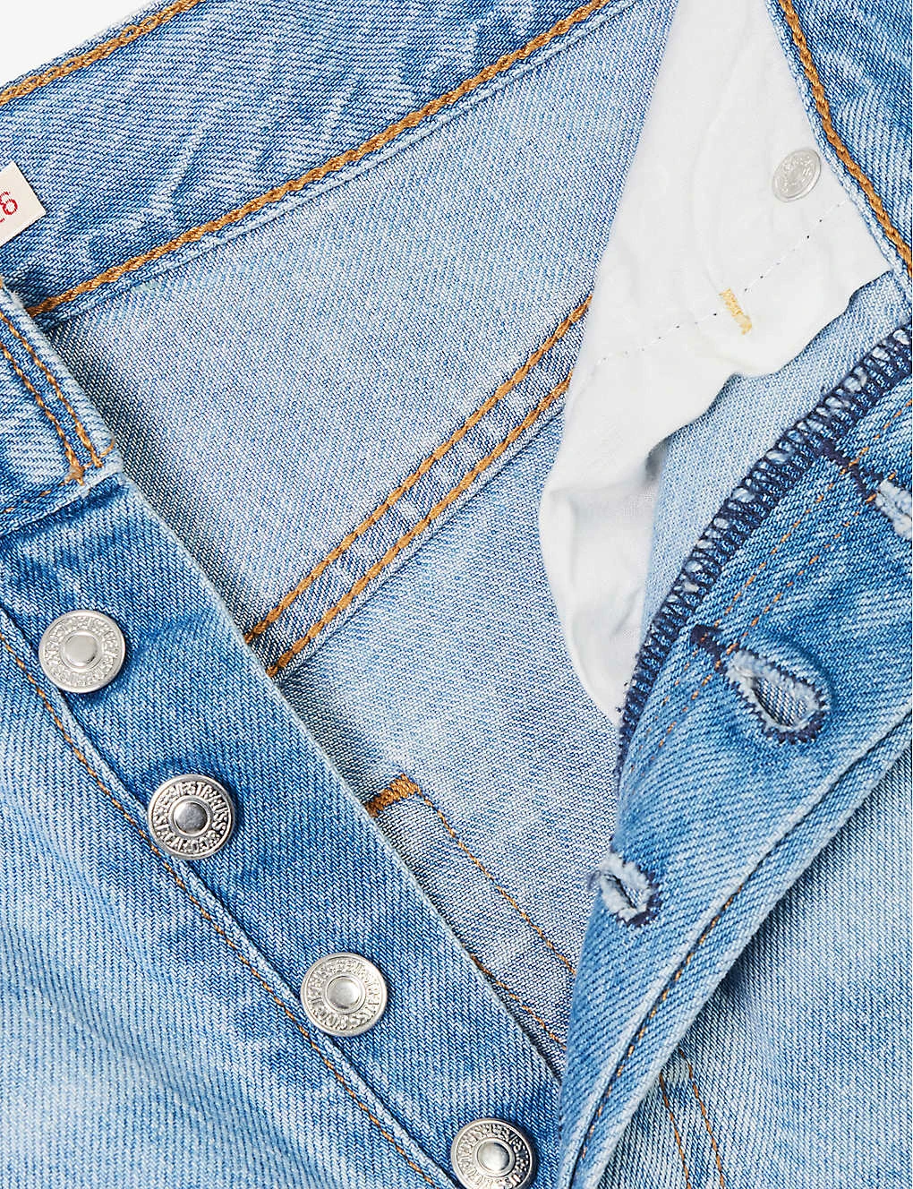 Levis Ribcage Distressed Straight-leg High-rise Jeans 9 Levis Ribcage Distressed Straight-leg High-rise Jeans - Image 7