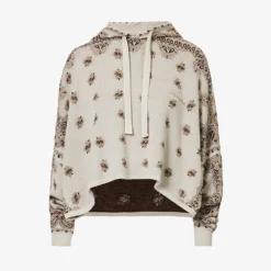 Amiri Bandana Paisley-print Relaxed-fit Cotton-knit Hoody