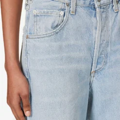 CITIZENS OF HUMANITY Ayla Folded-hem Mid-rise Organic-cotton Jeans 13 CITIZENS OF HUMANITY Ayla Folded-hem Mid-rise Organic-cotton Jeans -Default Template 2 R04192286 FRESHWATER ALT04