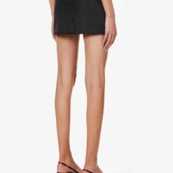 Prada Zipped-pouch Re-Nylon Mini Skirt -Default Template 2 R04192398 NERO ALT03