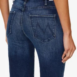 MOTHER The Hustler Wide-leg High-rise Cotton-blend Jeans -Default Template 2 R04193824 HEIRLOOM ALT04